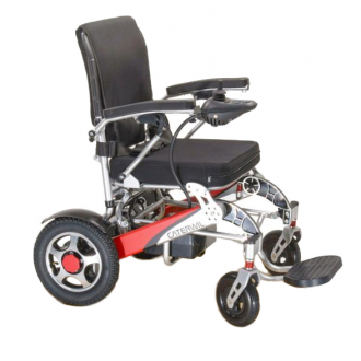 Легкая инвалидная коляска с электроприводом Caterwil Lite-45