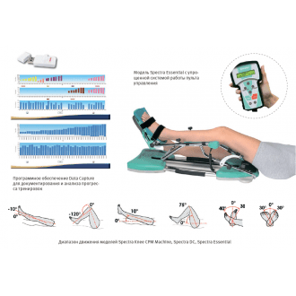 Тренажёр для пассивной разработки тазобедренного сустава Kinetec Spectra Knee CPM в Ростове на Дону