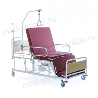 Электрическая медицинская кровать с кардио-креслом Belberg 4-02 с санитарным оснащением в Ростове на Дону